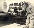 No 77 Squadron Association Korea photo gallery - Ken Godfrey was clobbered by 37 mm ground fire 1952 (J W Newham)